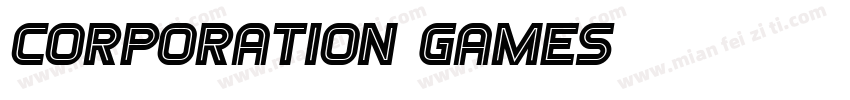 Corporation Games字体转换